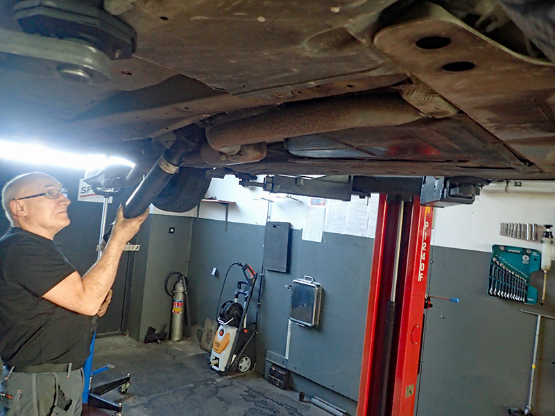 Wał napędowy po regeneracji - efekt końcowy